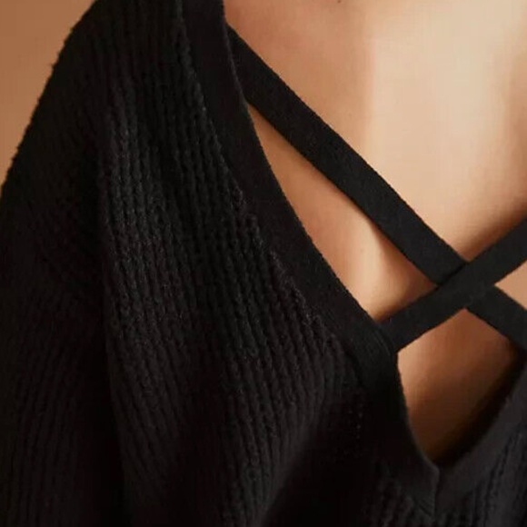 Maeve Cross Back Sweater - Picture 2 of 4